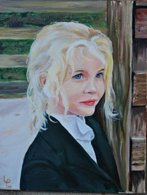 Study for Anne Louise with a Horse, 6 years old, 2009